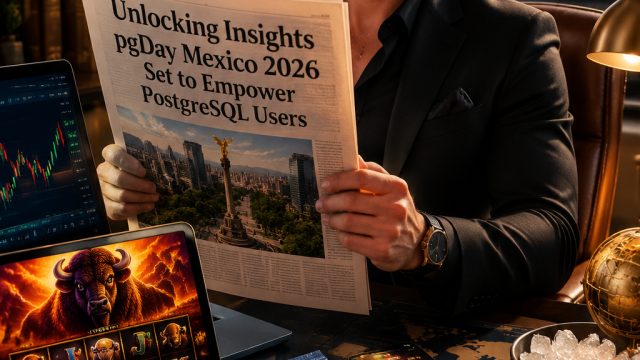 Unlocking Insights: pgDay Mexico 2026 Set to Empower PostgreSQL Users