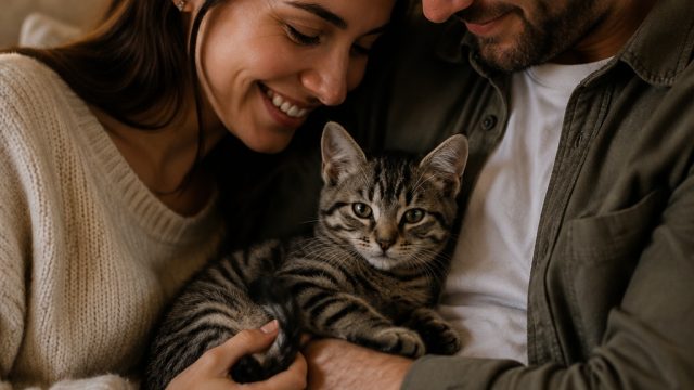 Unexpected Love: How a Found Kitten Changed a Couple's Life Forever | nine muses wild, ligaciputra s