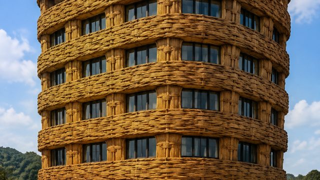 Unique Seven-Story Basket Building Hits the Market for $8.5 Million