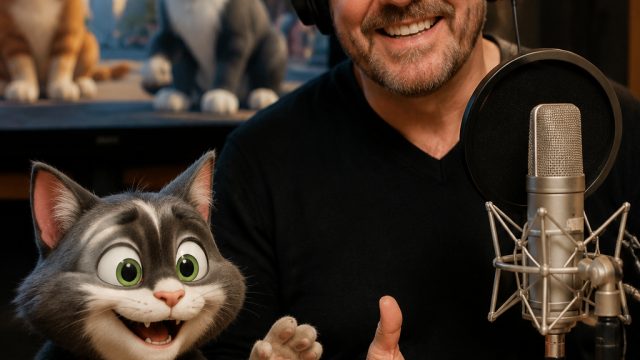 Ricky Gervais Unleashes Feline Fun with New Cat-Centric Animated Series