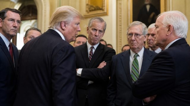 Trump's Tensions with Senate Republicans: A Political Standoff